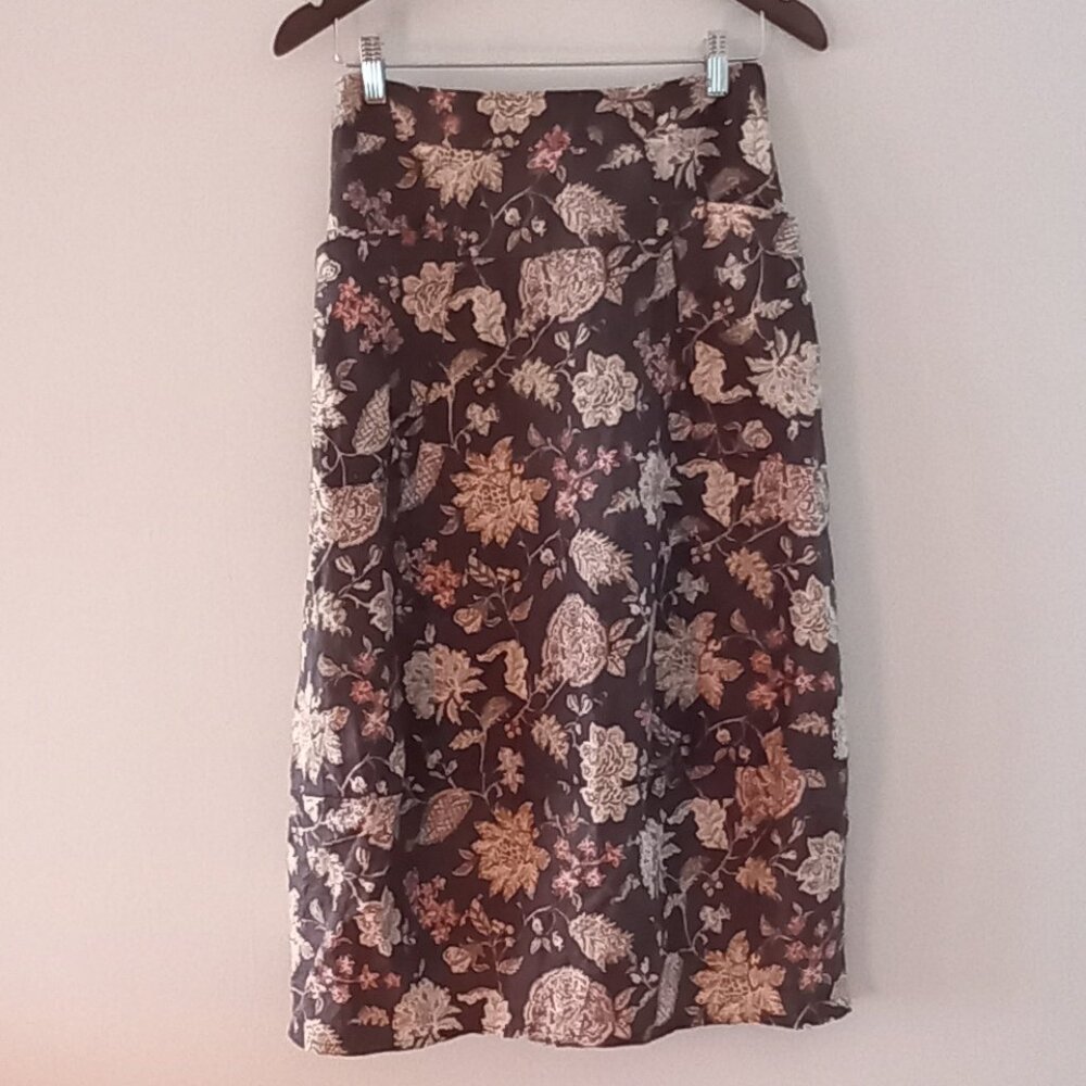 LUZ floral patterned skirt